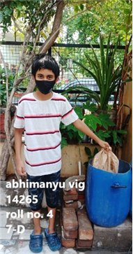 Good Deeds by Class 7 Students.
