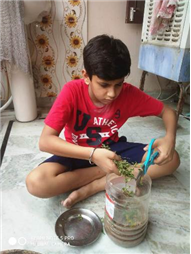 Good Deeds by Class 7 Students.