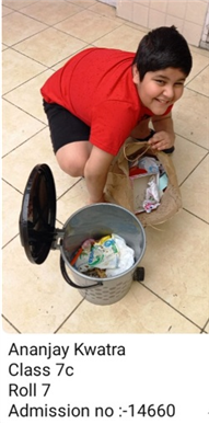 Good Deeds by Class 7 Students.