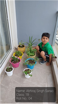 Good Deeds by Class 1 Students