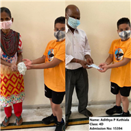 Good Deeds by Class 4 Students