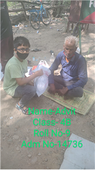 Good Deeds by Class 4 Students