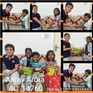 Good Deeds by Class 4 Students