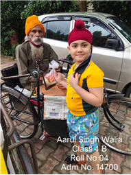 Good Deeds by Class 4 Students