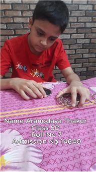 Good Deeds by Class 5 Students.