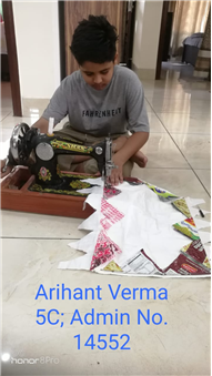 Good Deeds by Class 5 Students.