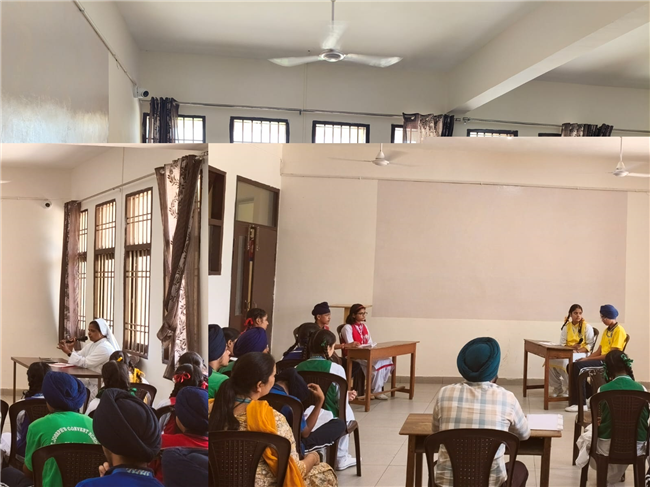 Debate Competition By Students Of Classes IX and X