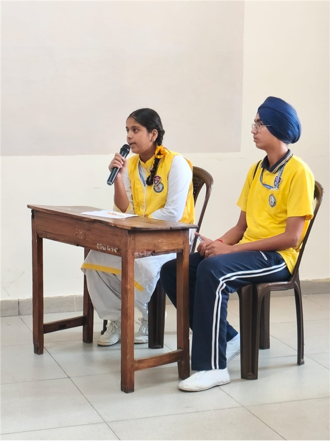Debate Competition By Students Of Classes IX and X