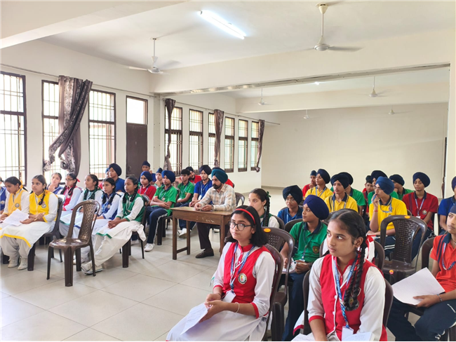 Debate Competition By Students Of Classes IX and X