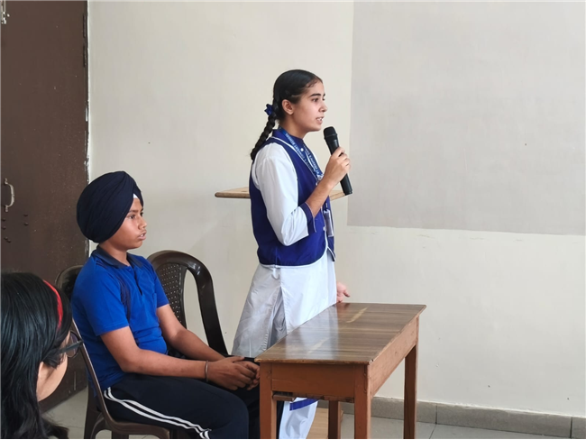 Debate Competition By Students Of Classes IX and X