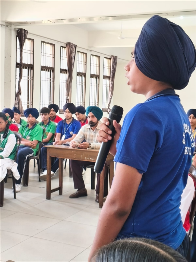 Debate Competition By Students Of Classes IX and X