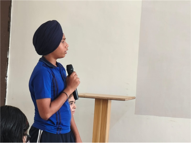 Debate Competition By Students Of Classes IX and X