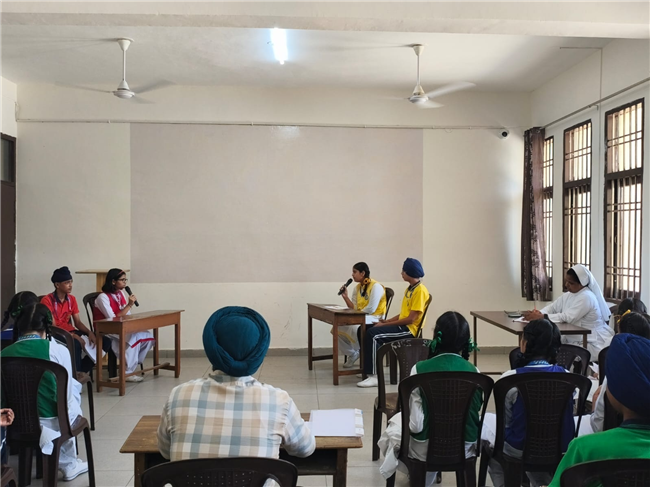 Debate Competition By Students Of Classes IX and X