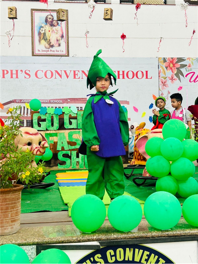 Go Green Fashion Show – Kindergarten Event