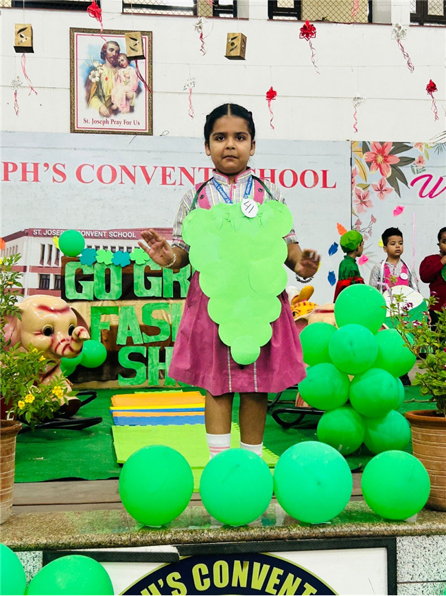 Go Green Fashion Show – Kindergarten Event