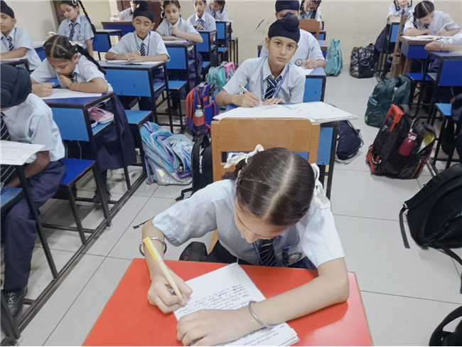 Hand Writing Competition