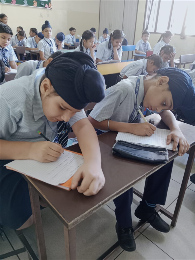 Hand Writing Competition