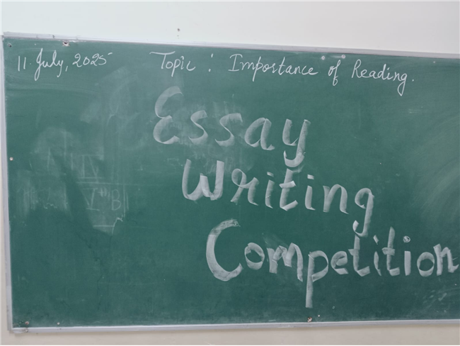 Hand Writing Competition