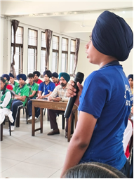 Debate Competition By Students Of Classes IX and X