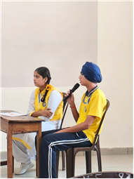 Debate Competition By Students Of Classes IX and X