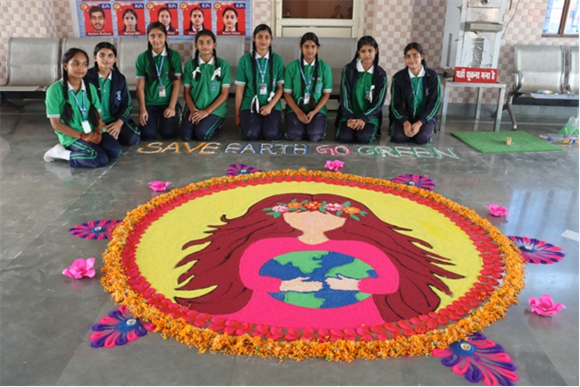 DIYA DECORATION & RANGOLI MAKING COMPETITION