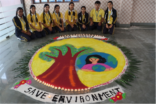 DIYA DECORATION & RANGOLI MAKING COMPETITION