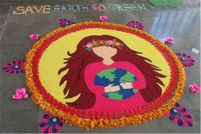 DIYA DECORATION & RANGOLI MAKING COMPETITION