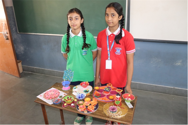 DIYA DECORATION & RANGOLI MAKING COMPETITION