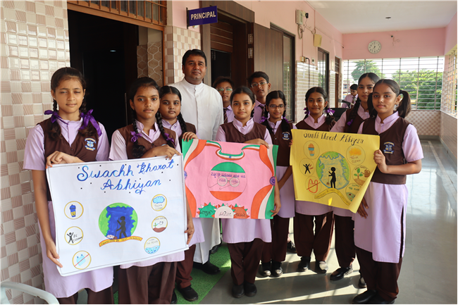 SWACCH BHARAT CAMPAIGN (SPECIAL ASSEMBLY BY CLASSES 6 TO 8)