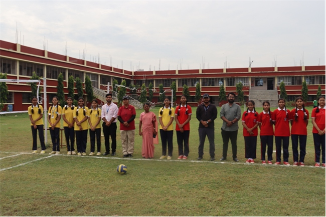 INTER HOUSE - THROW BALL & VOLLEY BALL MATCH