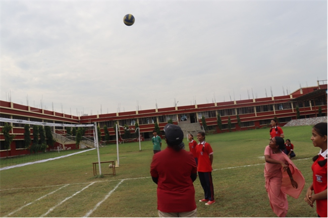 INTER HOUSE - THROW BALL & VOLLEY BALL MATCH