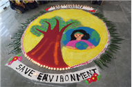 DIYA DECORATION & RANGOLI MAKING COMPETITION