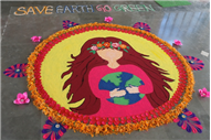 DIYA DECORATION & RANGOLI MAKING COMPETITION