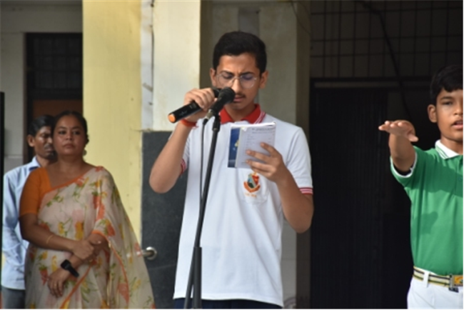 ASSEMBLY CONDUCTED BY CLASS X-A ON THE TOPIC ‘ANGER’ (23.07.2025)
