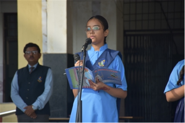 ASSEMBLY CONDUCTED BY CLASS XI-A ON THE TOPIC ACKNOWLEDGE YOUR FAULTS