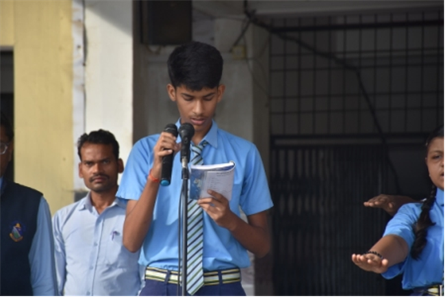ASSEMBLY CONDUCTED BY CLASS XI-A ON THE TOPIC ACKNOWLEDGE YOUR FAULTS