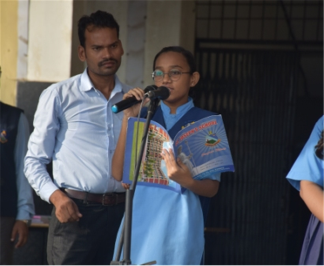 ASSEMBLY CONDUCTED BY CLASS XI-A ON THE TOPIC ACKNOWLEDGE YOUR FAULTS