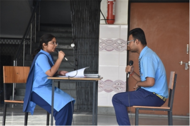 ASSEMBLY CONDUCTED BY CLASS XI-A ON THE TOPIC ACKNOWLEDGE YOUR FAULTS