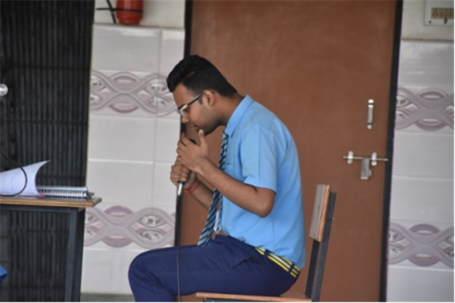 ASSEMBLY CONDUCTED BY CLASS XI-A ON THE TOPIC ACKNOWLEDGE YOUR FAULTS