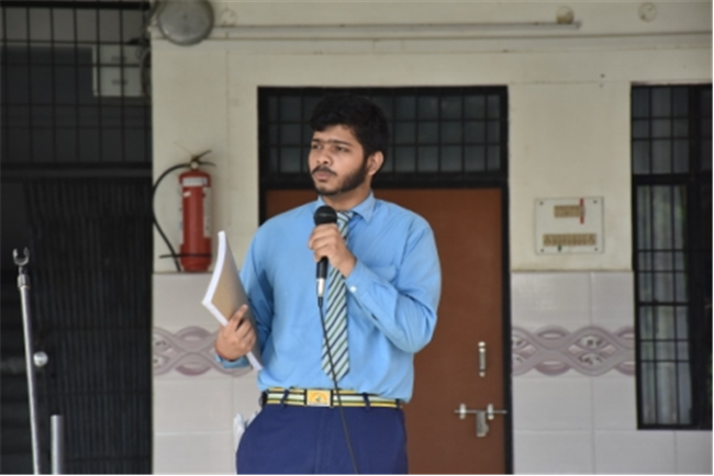 ASSEMBLY CONDUCTED BY CLASS XI-A ON THE TOPIC ACKNOWLEDGE YOUR FAULTS