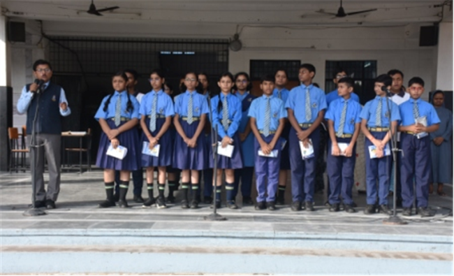 ASSEMBLY CONDUCTED BY CLASS XI-A ON THE TOPIC ACKNOWLEDGE YOUR FAULTS