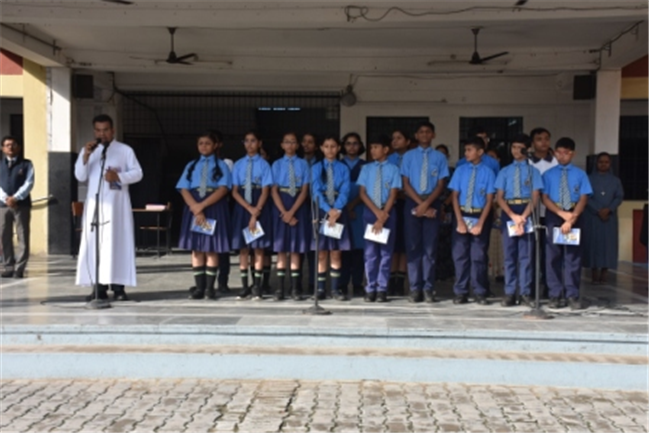 ASSEMBLY CONDUCTED BY CLASS XI-A ON THE TOPIC ACKNOWLEDGE YOUR FAULTS