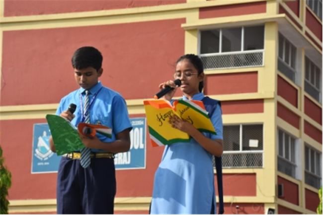 A Colourful Celebration of Our National Festival at St. Joseph’s School, Naini