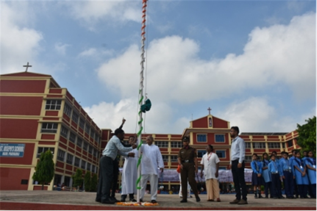 A Colourful Celebration of Our National Festival at St. Joseph’s School, Naini