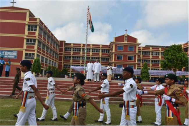 A Colourful Celebration of Our National Festival at St. Joseph’s School, Naini