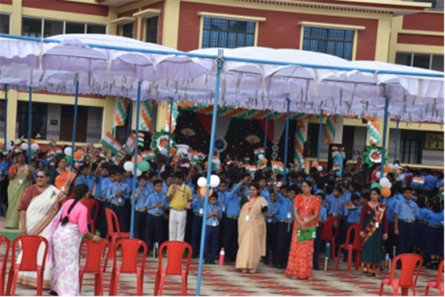 A Colourful Celebration of Our National Festival at St. Joseph’s School, Naini