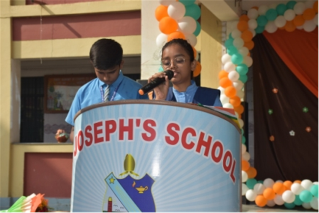 A Colourful Celebration of Our National Festival at St. Joseph’s School, Naini