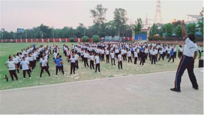 CATC-65 (6 UP GIRLS BN PRAYAGRAJ) AT SJS NAINI (DAY-2)