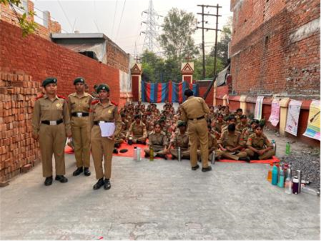 CATC-65 (6 UP GIRLS BN PRAYAGRAJ) AT SJS NAINI (DAY-2)