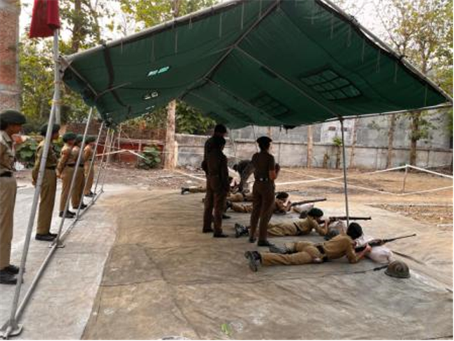 CATC-65 (6 UP GIRLS BN PRAYAGRAJ) AT SJS NAINI (DAY-2)